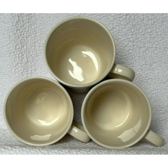 Corelle By Corning Coffee Cups Spring Pond Pattern Introduced 1985 Set Of Three - Picture 6 of 11